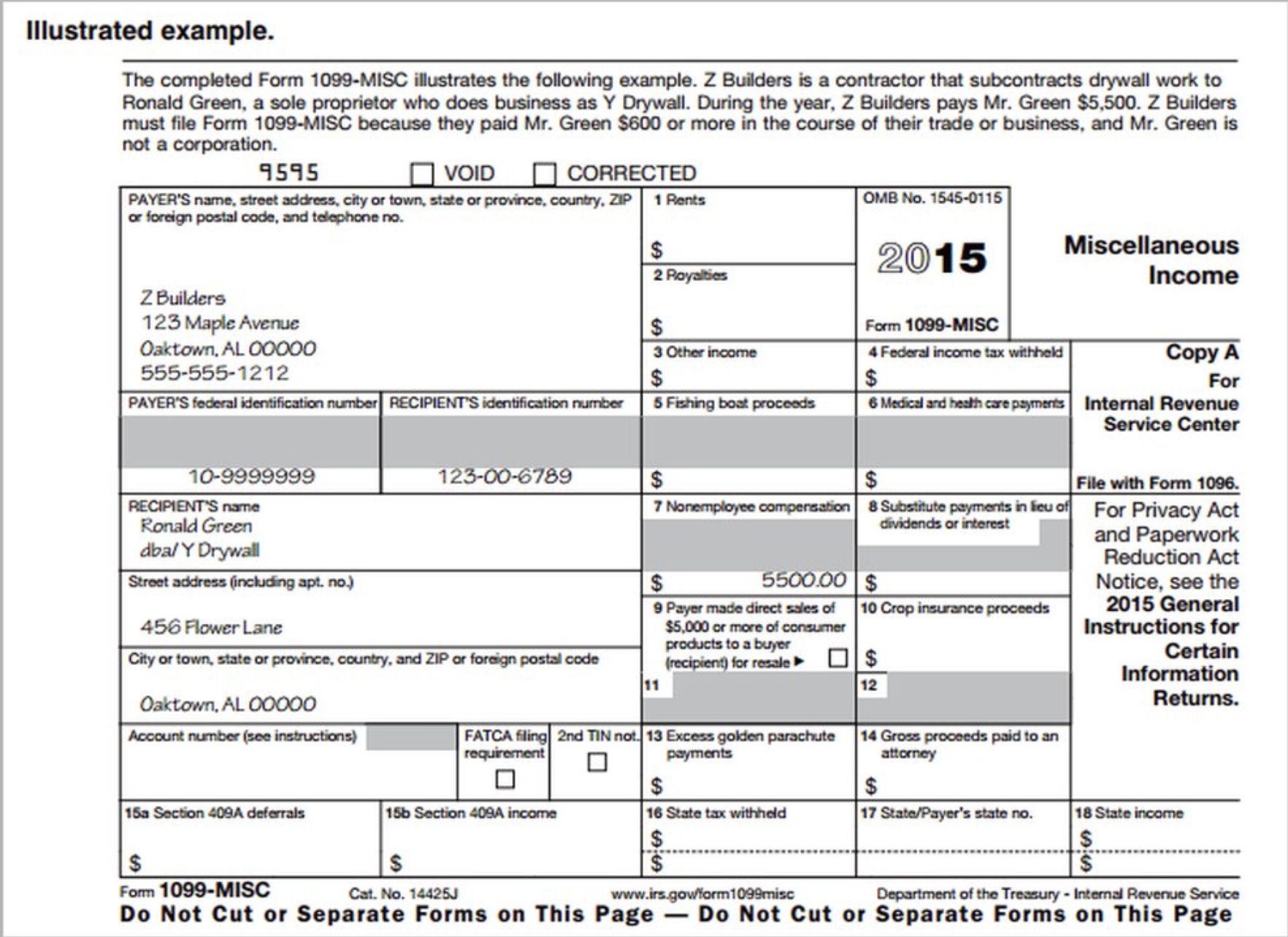 2025 Form 1099 Instructions Printable