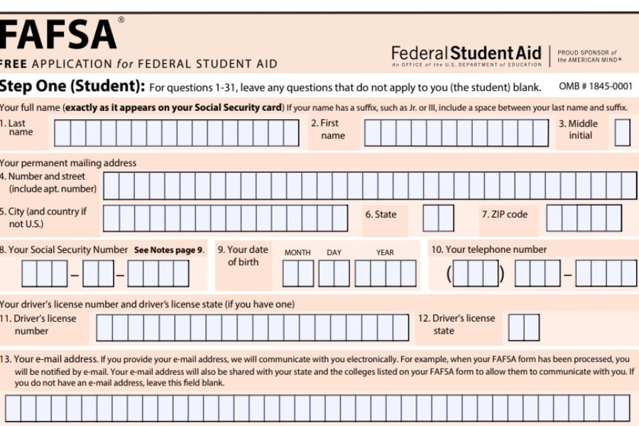 2025 2025 Fafsa Application Printable Form Virginia D Bennett