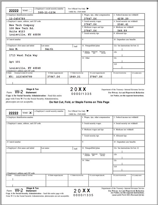 2025 W 2 Form Printable Chloe Maclean A 