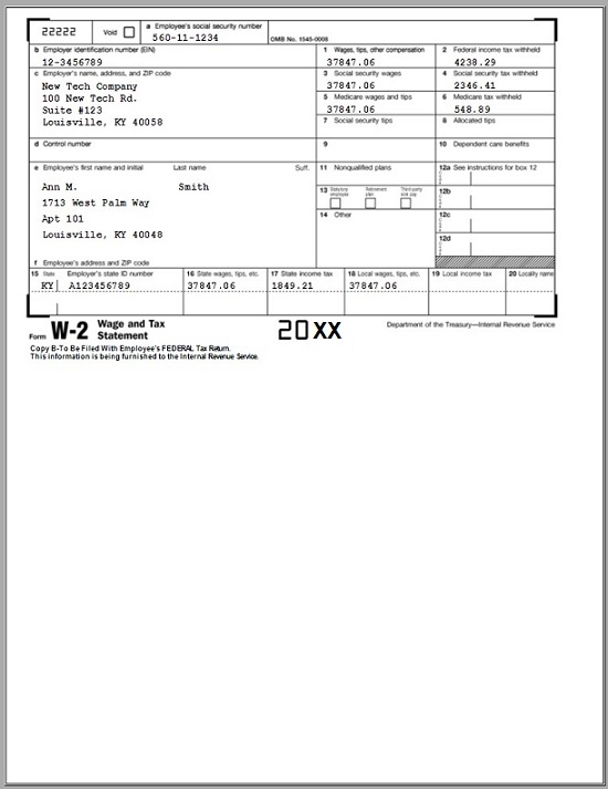 2025 W2 Template Kelli J Taylor