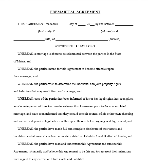 32 Free 32 Free Cohabitation Agreement Templates Printable Samples
