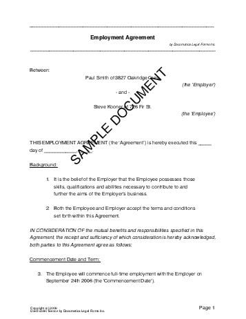 5 Contract Agreement Between Two Parties Samples Free Sample Templates