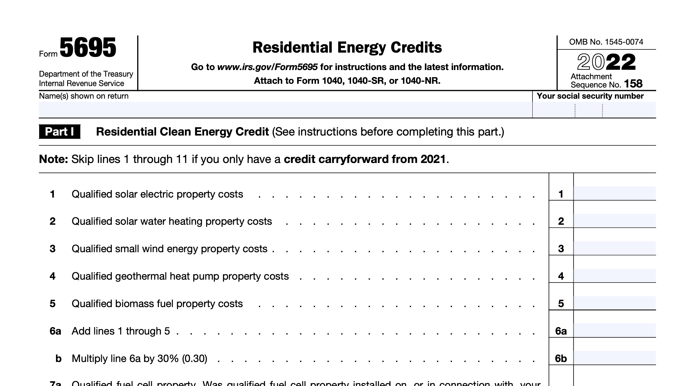 5695 Form 2025 Anke M Burger