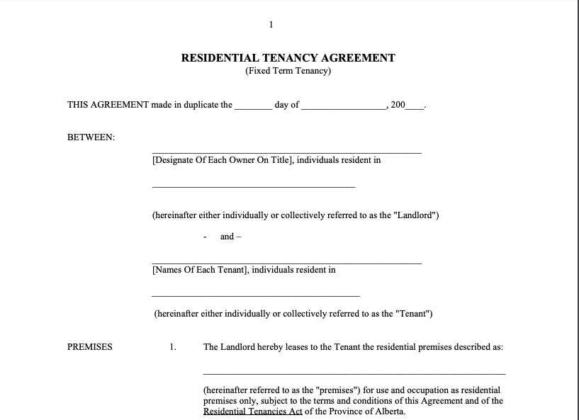 A Guide To Understanding Lease And Rental Agreements In Canada 