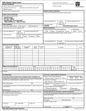 Ada Claim Form Fill And Sign Printable Template Online