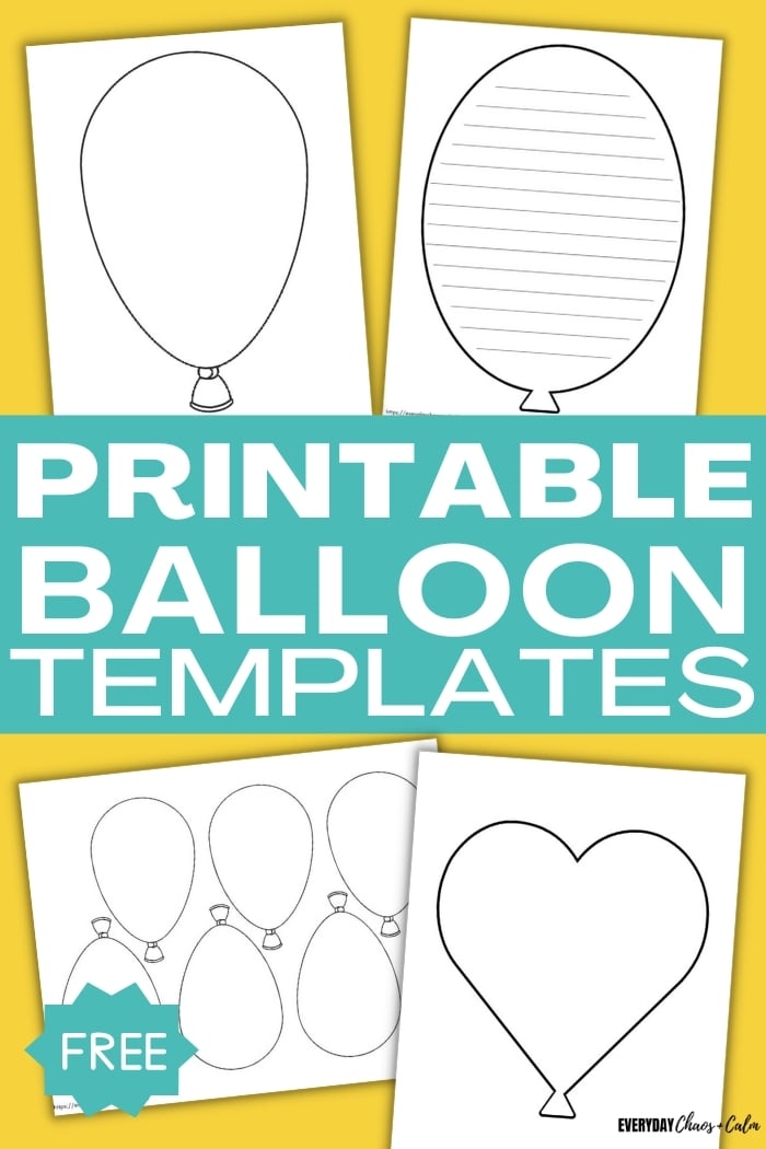 Printable Balloon Contract Template