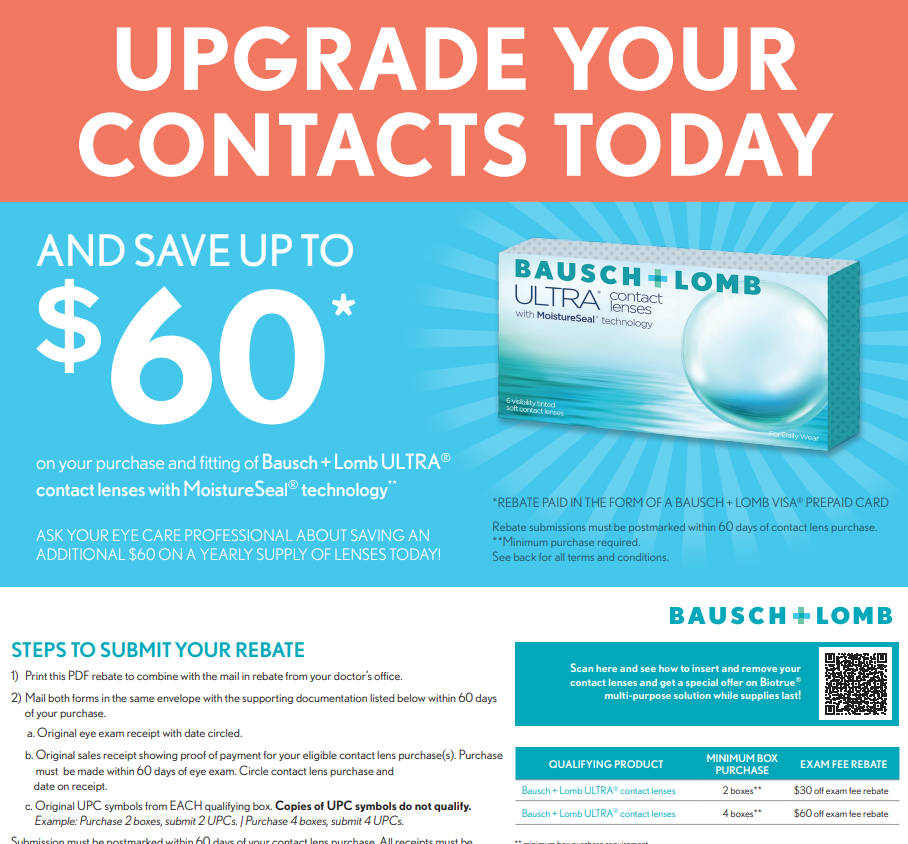 Bausch And Lomb Rebate Offer Code 2025 Dora Bridget