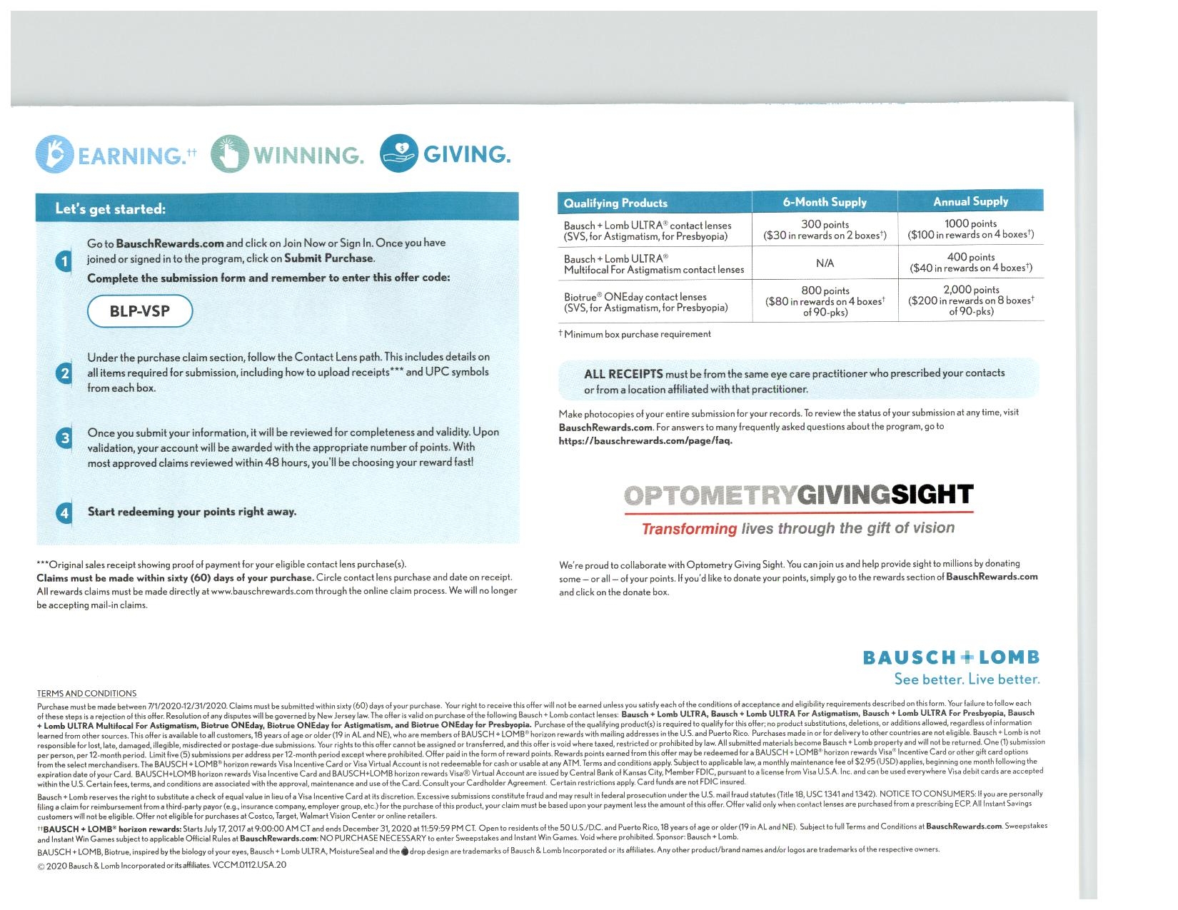 Bausch And Lomb Ultra Rebate 2025 Sora Vanveen