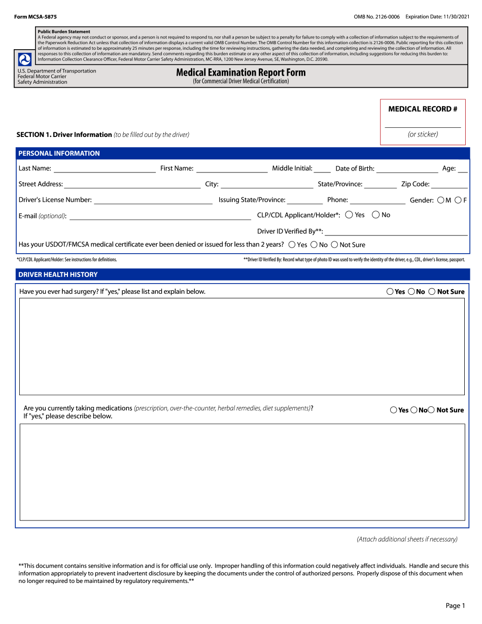 Mcsa 5875 Printable Form 2025