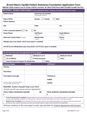 Eliquis Patient Assistance Program Pdf Fill Online Printable 