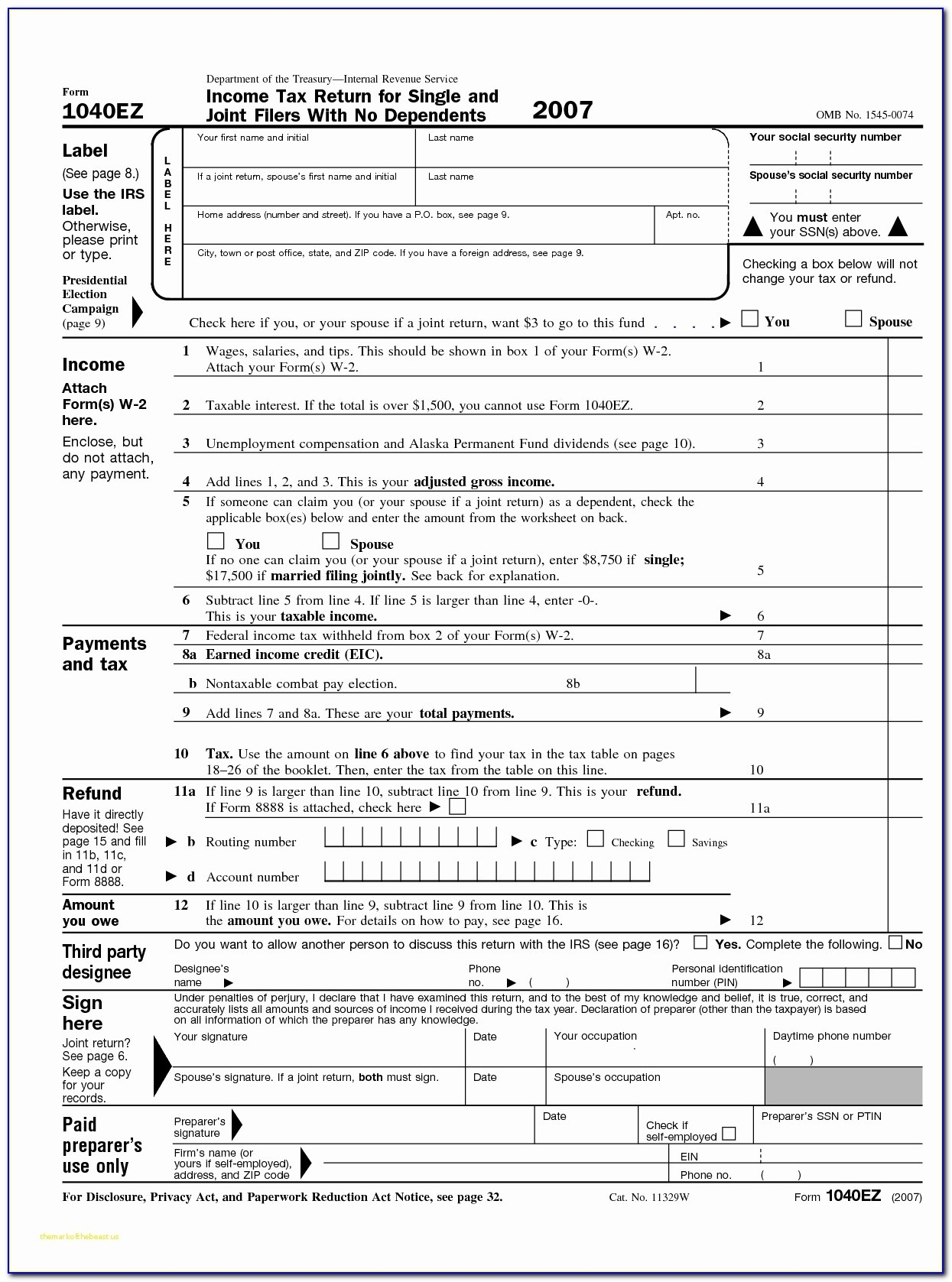 Federal Income Tax Forms For 2025 Stella Lionel