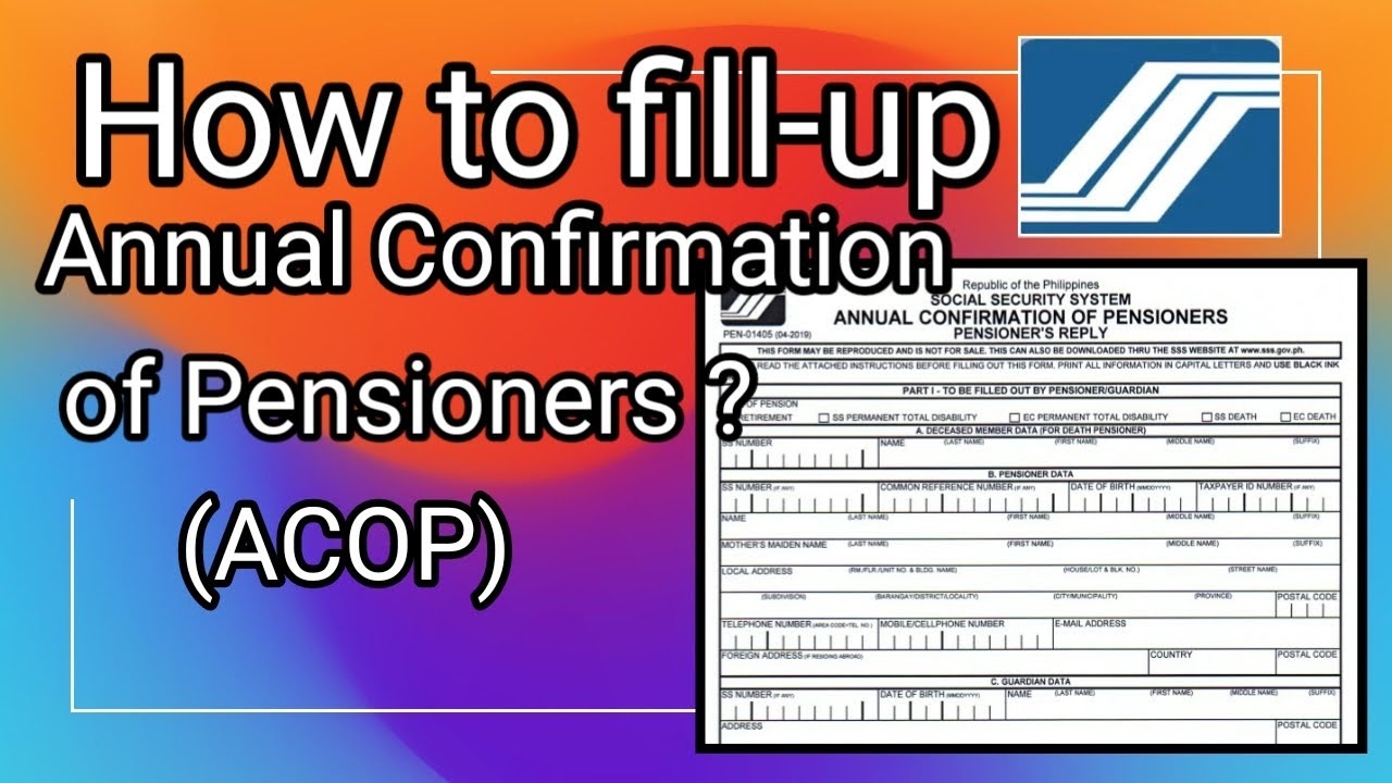 Fillable Acop Form Printable Forms Free Online