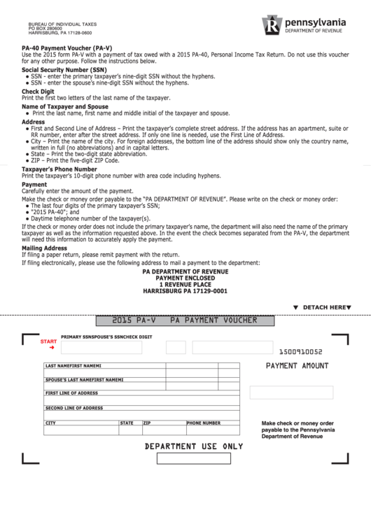 2025 Pa 40 Form Printable