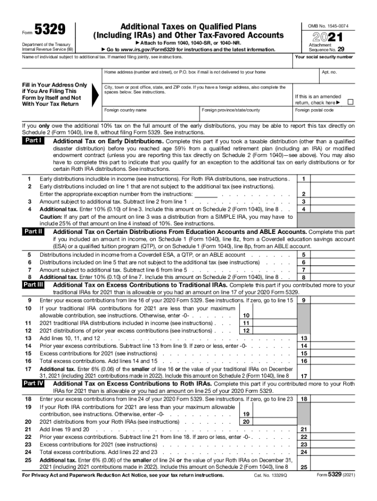 Form 5329 Pdf Fill Out Sign Online DocHub
