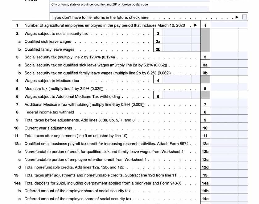 Form 943 Instructions 2025 Alyssa Lyttleton
