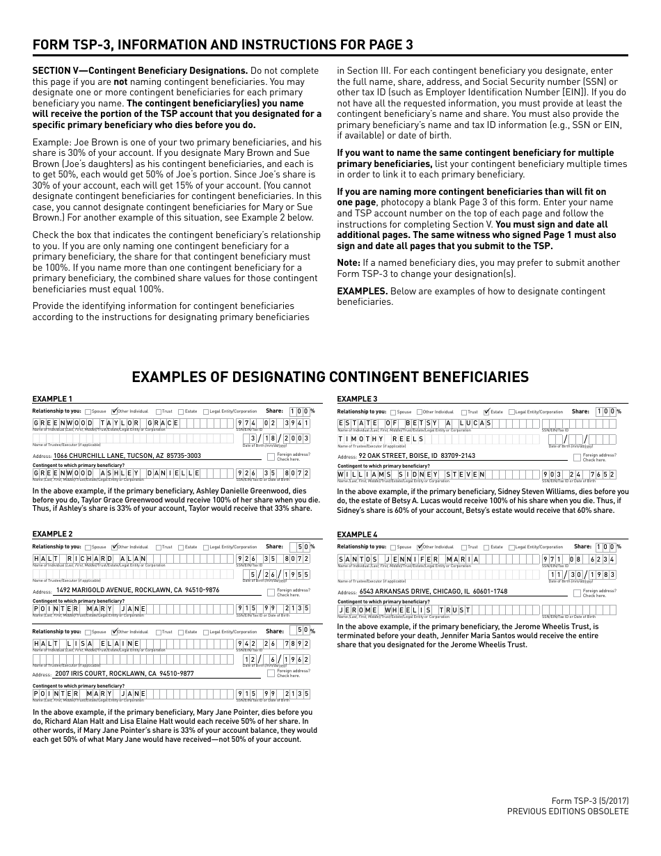 Form TSP 3 Fill Out Sign Online And Download Printable PDF 