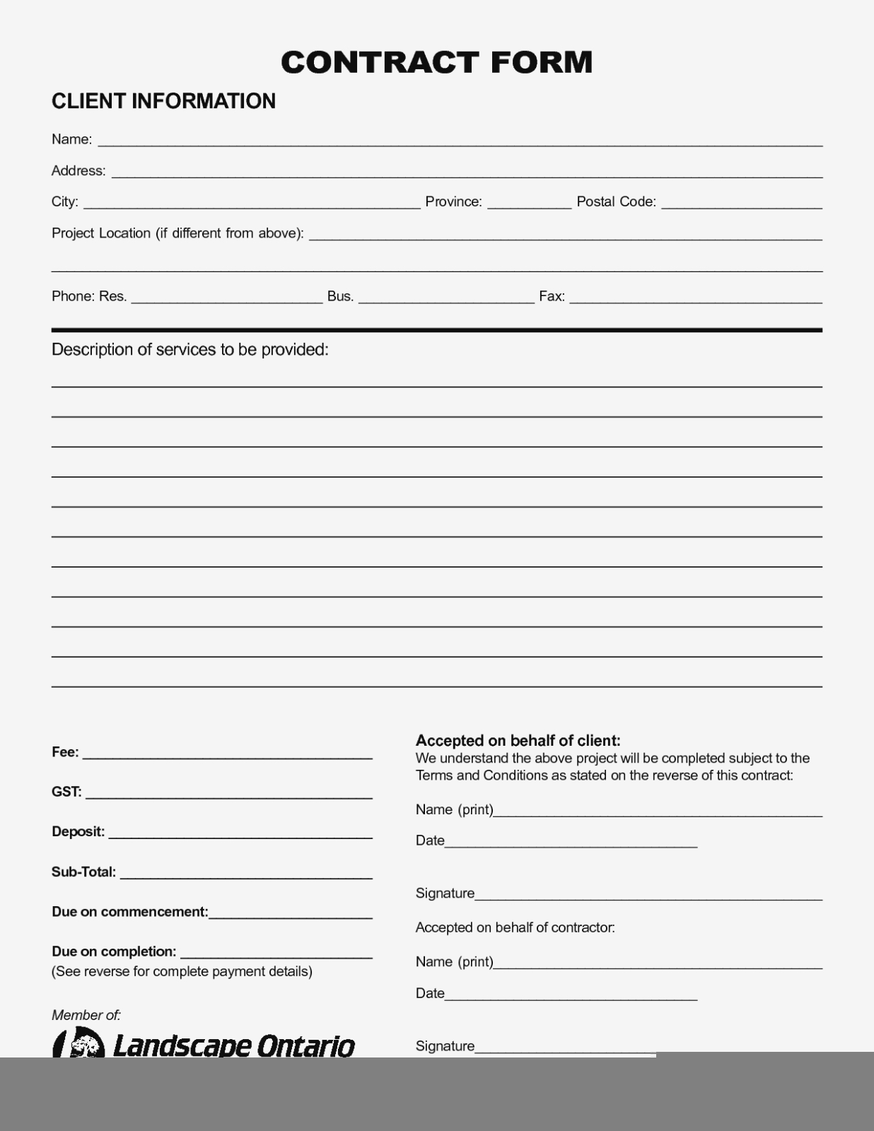 Free 8 Samples Of Service Contract Template 392 Free Printable 