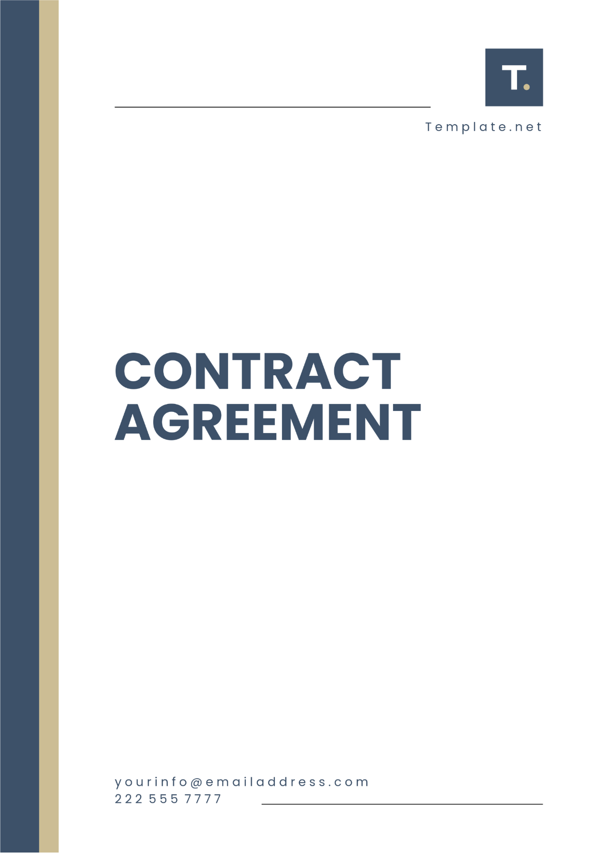 FREE Contract Agreement Templates Download In Word Google Docs 