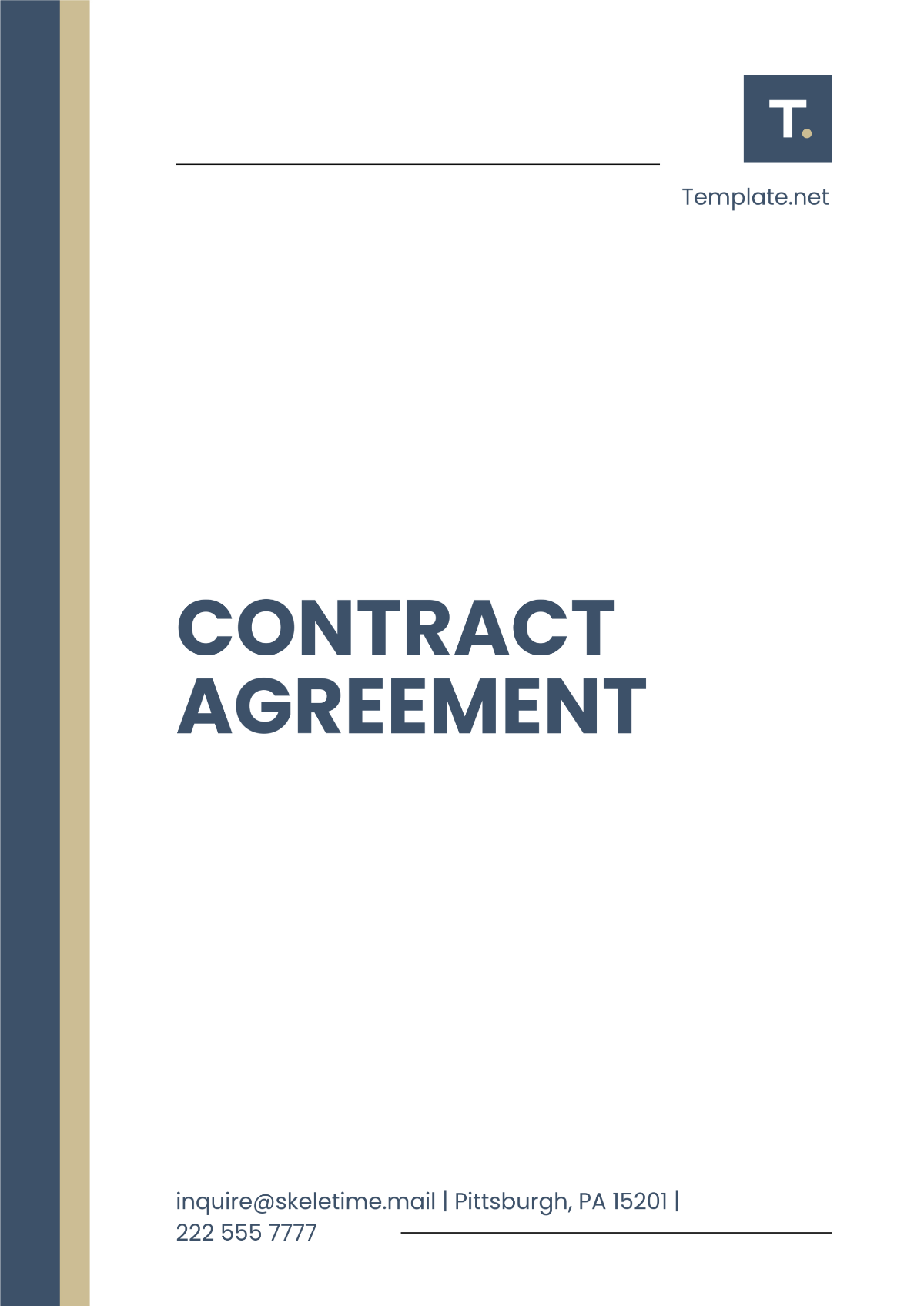 FREE Contract Agreement Templates Edit Online Download