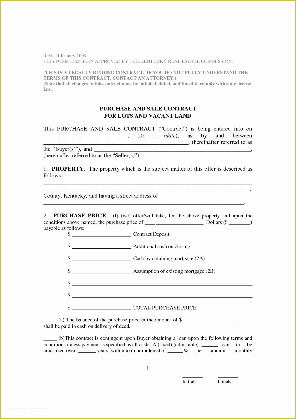 Free Printable Contract For Deed Template Of Free Printable Contract 