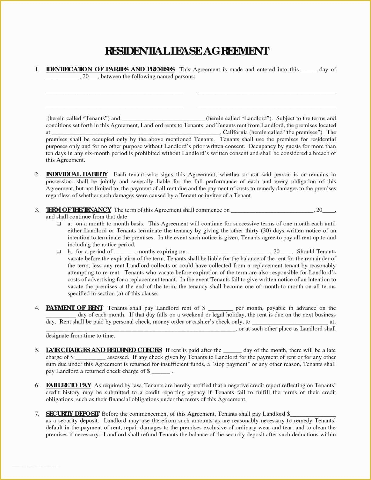 Free Printable Contract For Deed Template Of Inspirational Free 