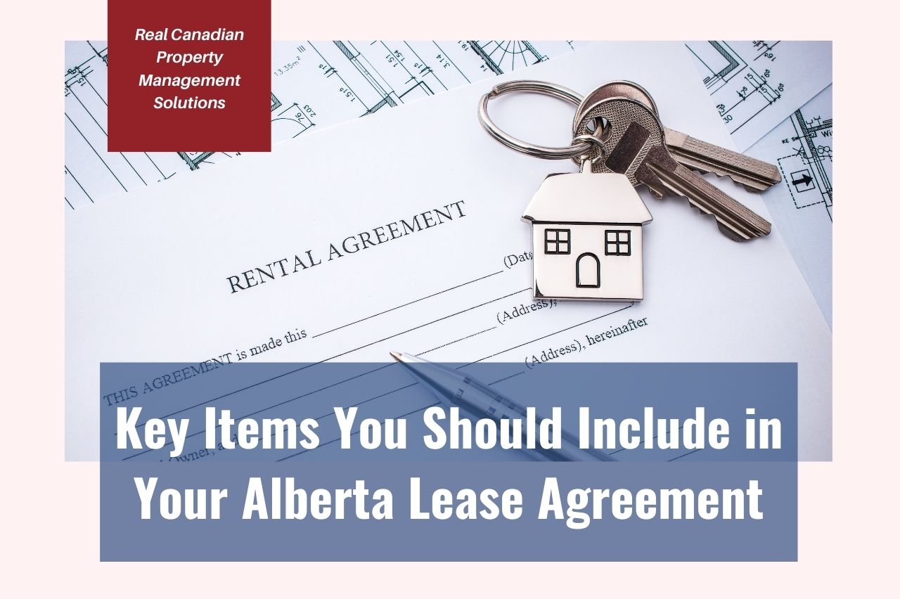 Downloadable Printable Rental Agreement Alberta