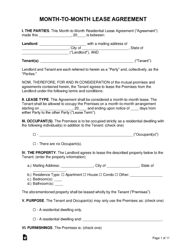 Printable Rental Agreement Alberta