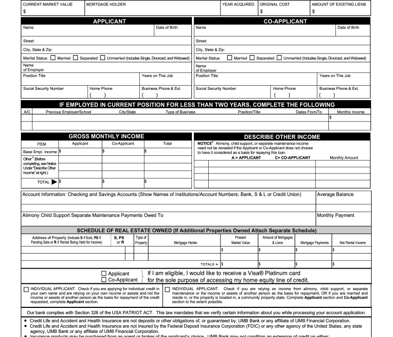 Home Credit Form Fill Out Sign Online DocHub