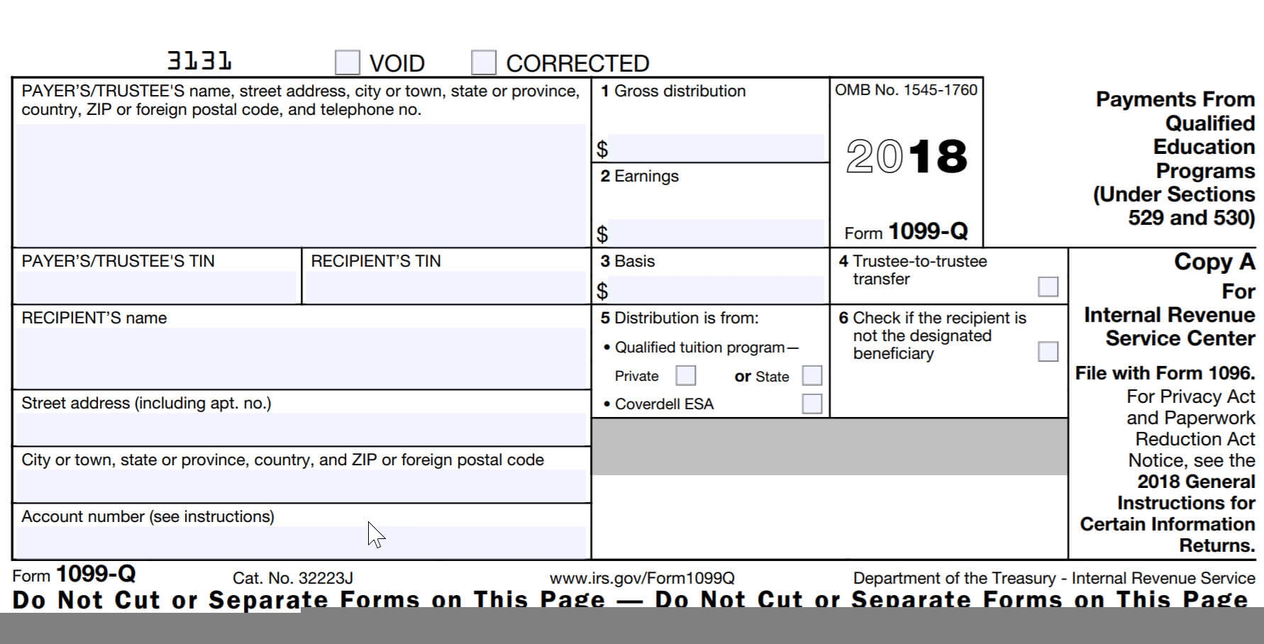 Irs 1099 Forms 2025 Melissa J Kirk