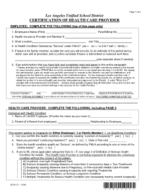 Printable Lausd Non Illness Form 2025