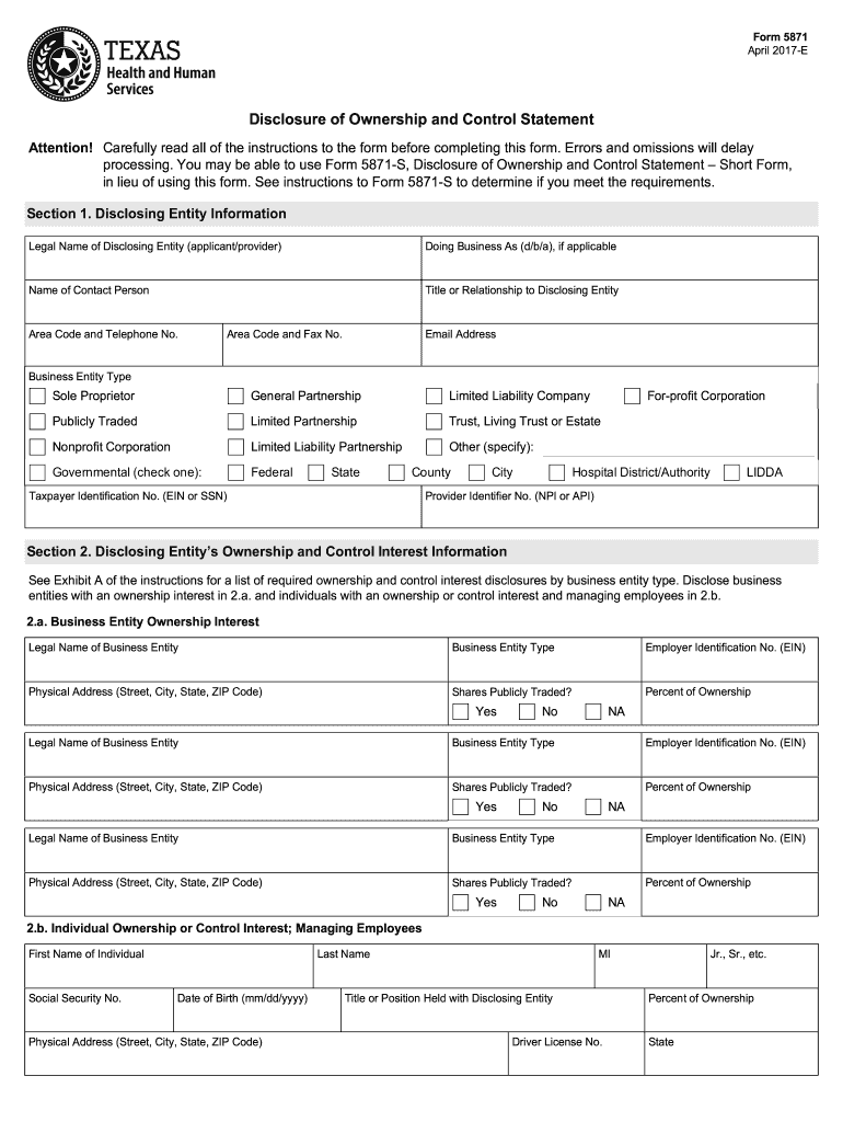 Mcsa 5871 2017 2025 Form Fill Out And Sign Printable PDF Template 
