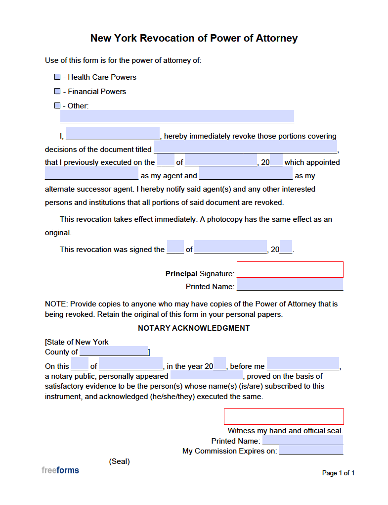 New York State Durable Power Of Attorney Form 2025 Bianca Melrose A 