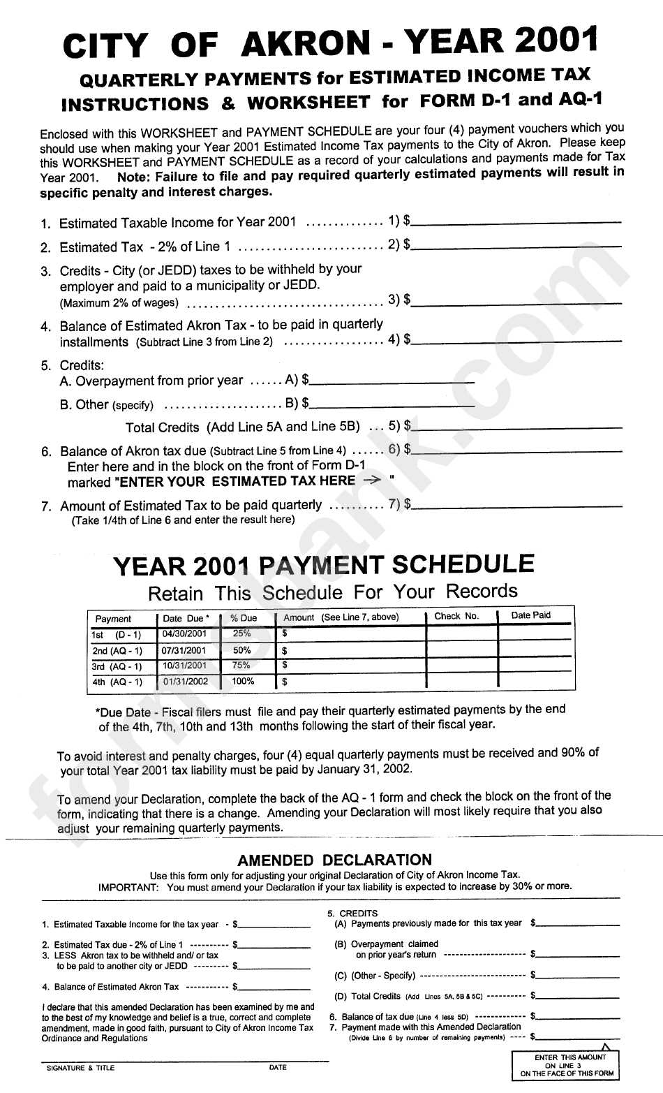 Ohio Estimated Tax Payments 2025 Forms Images References Randy A Gomez