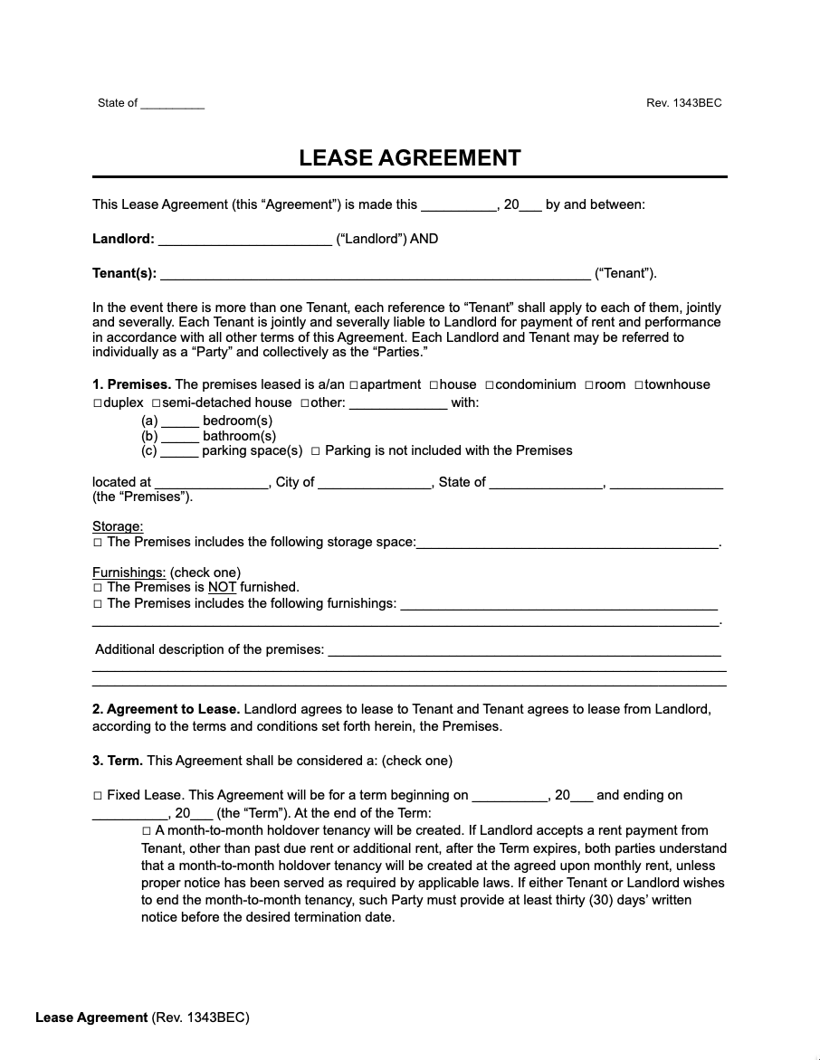 Ontario Lease Agreement 2025 Download Ian C Hasegawa