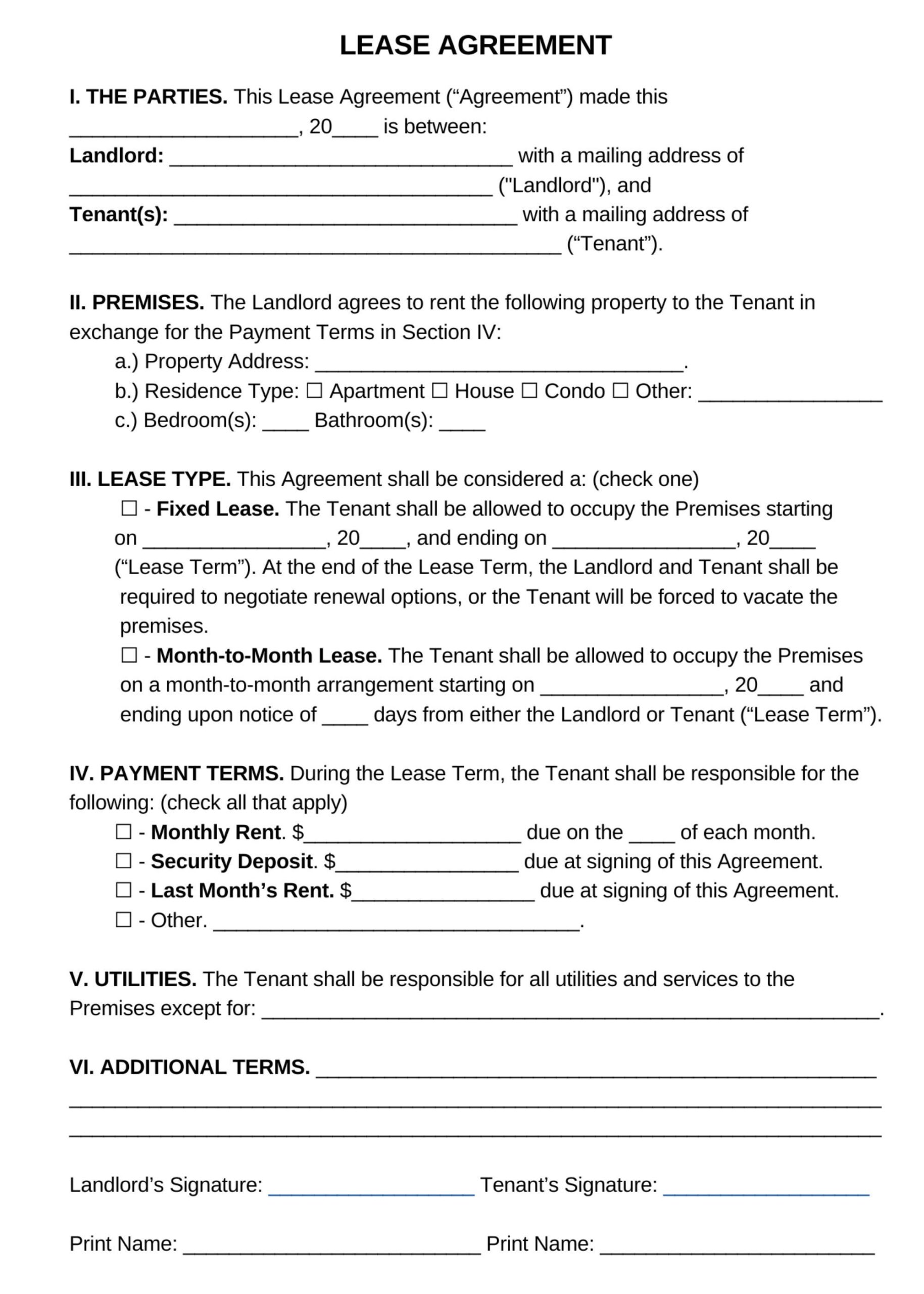 Ontario Lease Agreement 2025 Download Nabil Stella