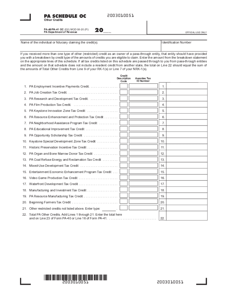 Pa 40 Tax Form 2025 Trine M Larsen