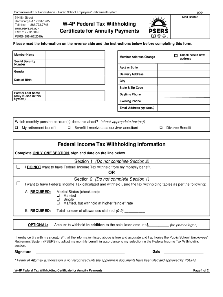 Pa Local Tax Form 2025 Printable