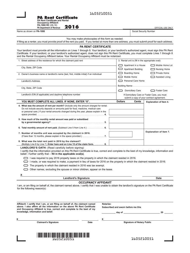 Pa Rent Rebate 2025 Rosario Girard