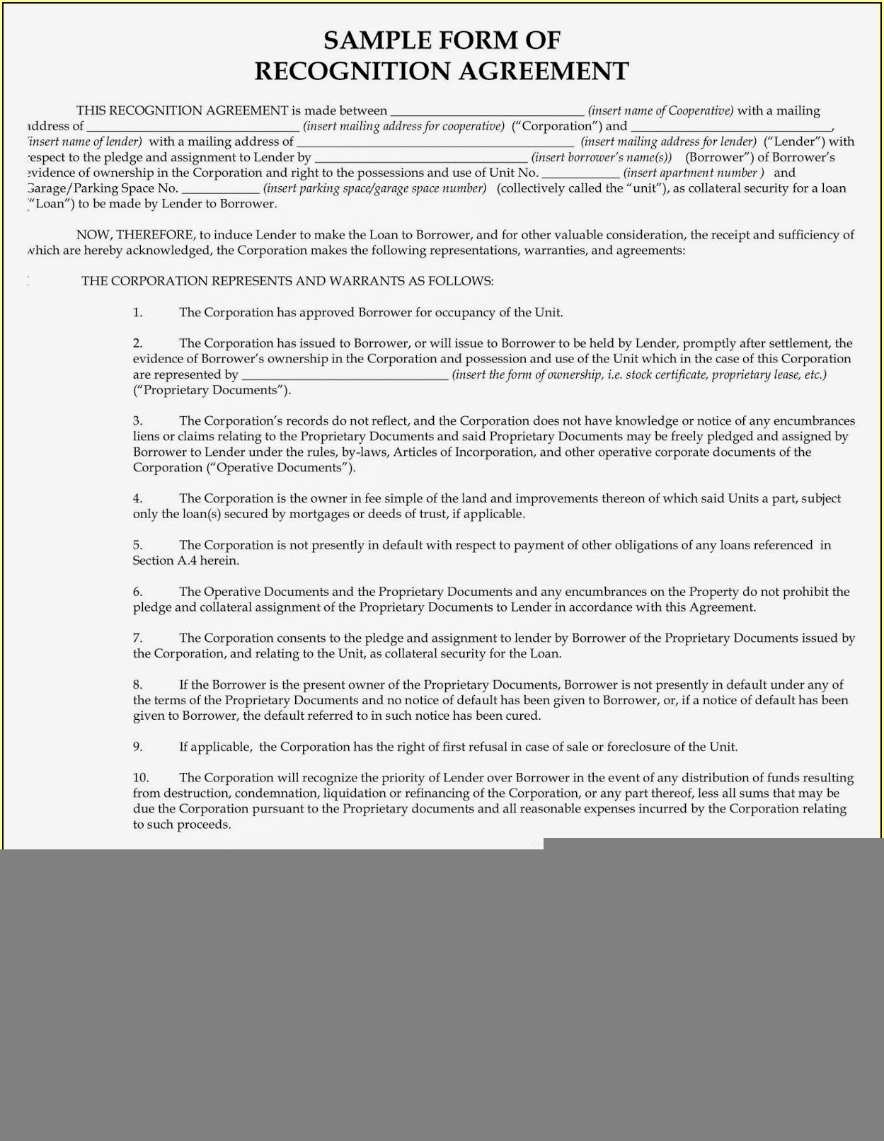 Printable Free Spanish Rental Agreement Template