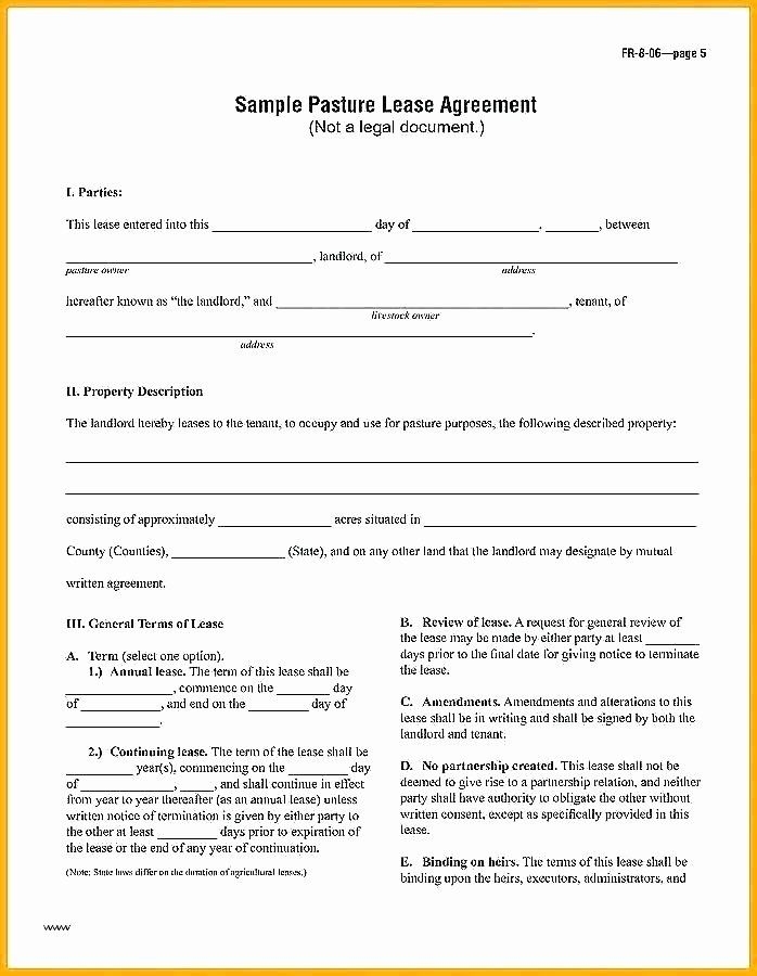 Printable Garage Lease Agreement