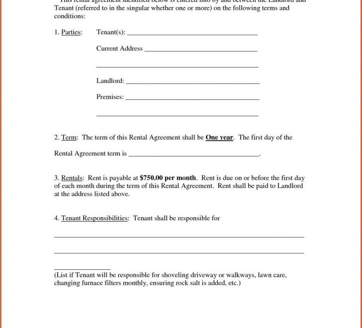 Printable Lease Agreement 009 Free Printable Lease Agreement Template
