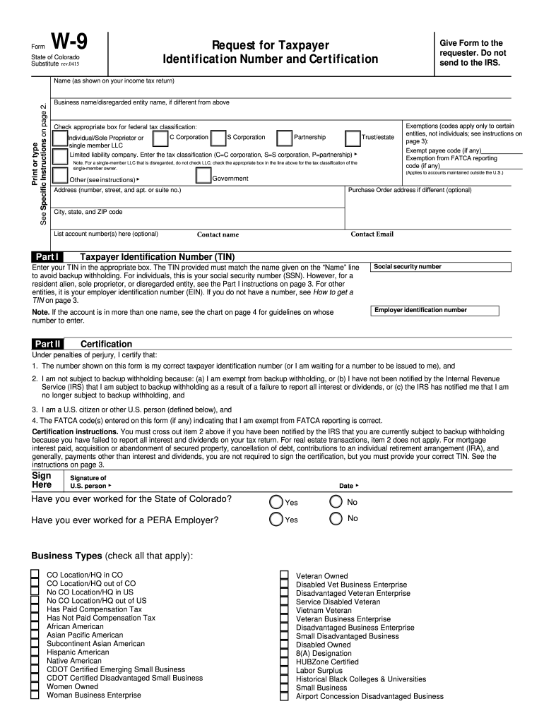 Printable Med 9 Form Colorado Printable Forms Free Online