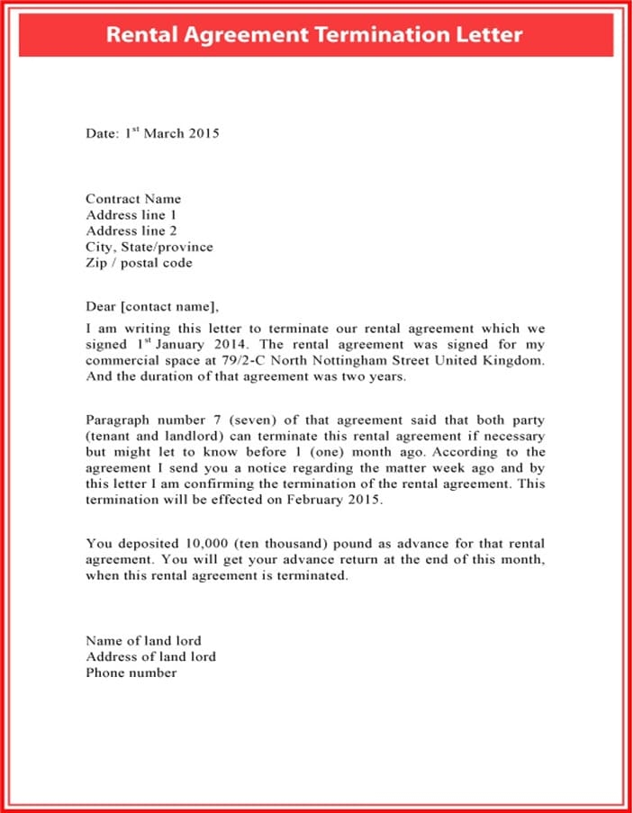 Printable Rental Agreement For House