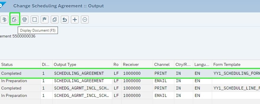 Scheduling Agreement Delivery Schedule Line Prin SAP Community
