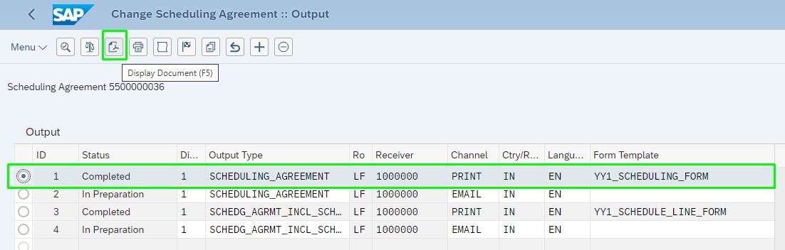 Scheduling Agreement Delivery Schedule Line Prin SAP Community