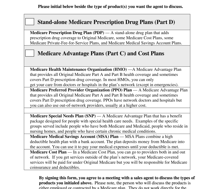 Scope Of Appointment 2011 2025 Form Fill Out And Sign Printable PDF