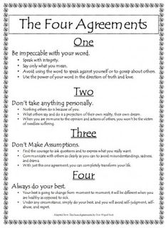 The Four Agreements Quotes Pdf QuotesGram