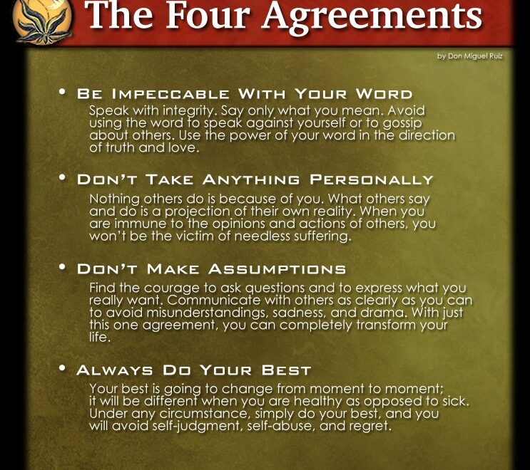 The Four Agreements Quotes Pdf QuotesGram