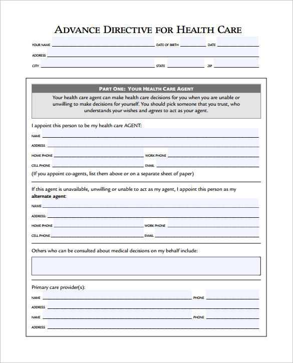 Virginia Advance Directive Form 2025 Sofia McGregor D 