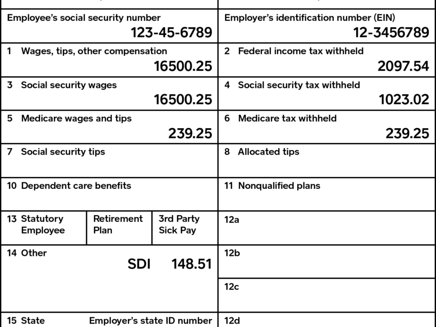 W 2 Form 2025 Printable Robert E Richey